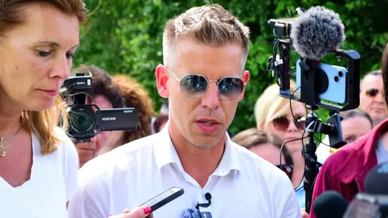 Ezúttal is a HírTV-t próbálja besározni Magyar Péter