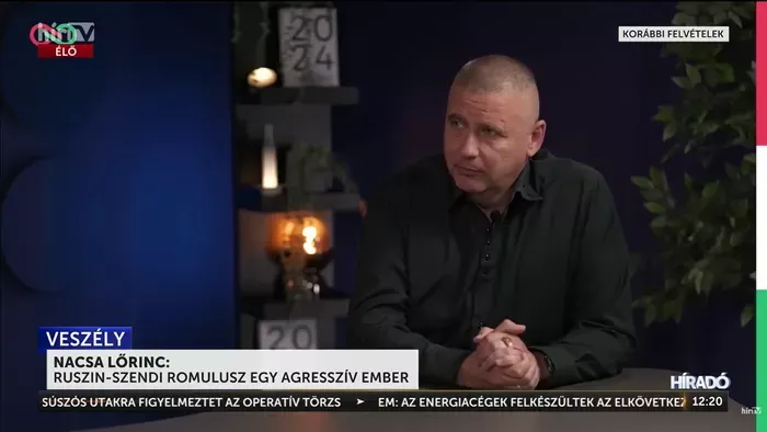 Nacsa Lőrinc: Ruszin-Szendi Romulusz agresszív ember
