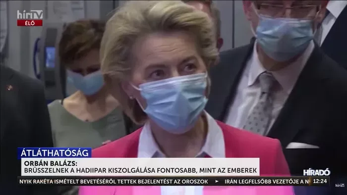 Orbán Balázs: Brüsszelnek a hadiipar kiszolgálása fontosabb, mint az emberek
