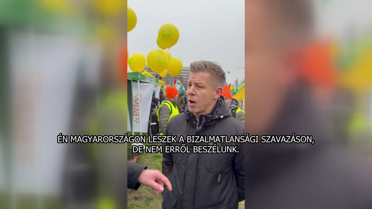 Számonkérték a gazdák Magyar Pétert