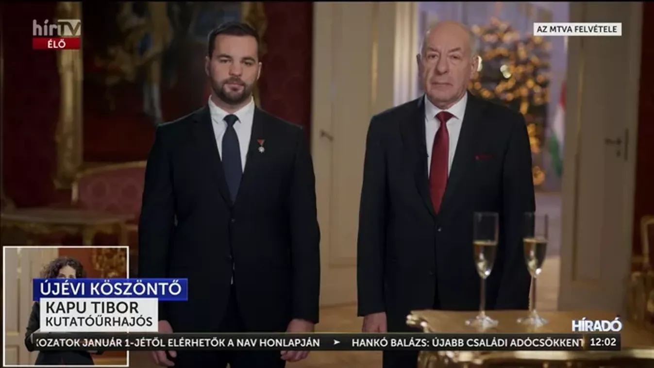 A béke hirdetése és a magyar tudomány diadala az újévi üzenetekben