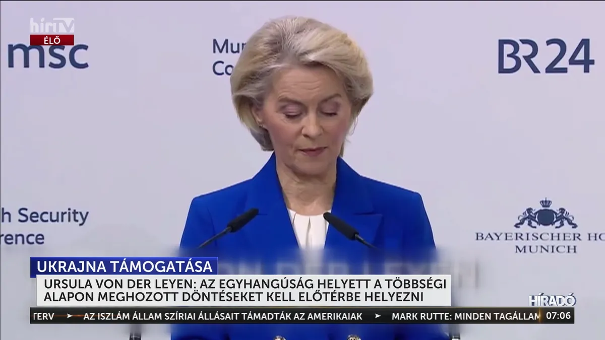Ursula hadat üzent a nemzetállamoknak: "Kreatív" trükkökkel kerülnék meg a magyar vétót a háború érdekében