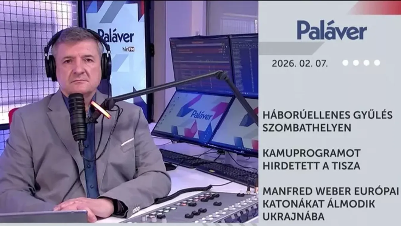 Háborúellenes Gyűlés Szombathelyen - Paláver