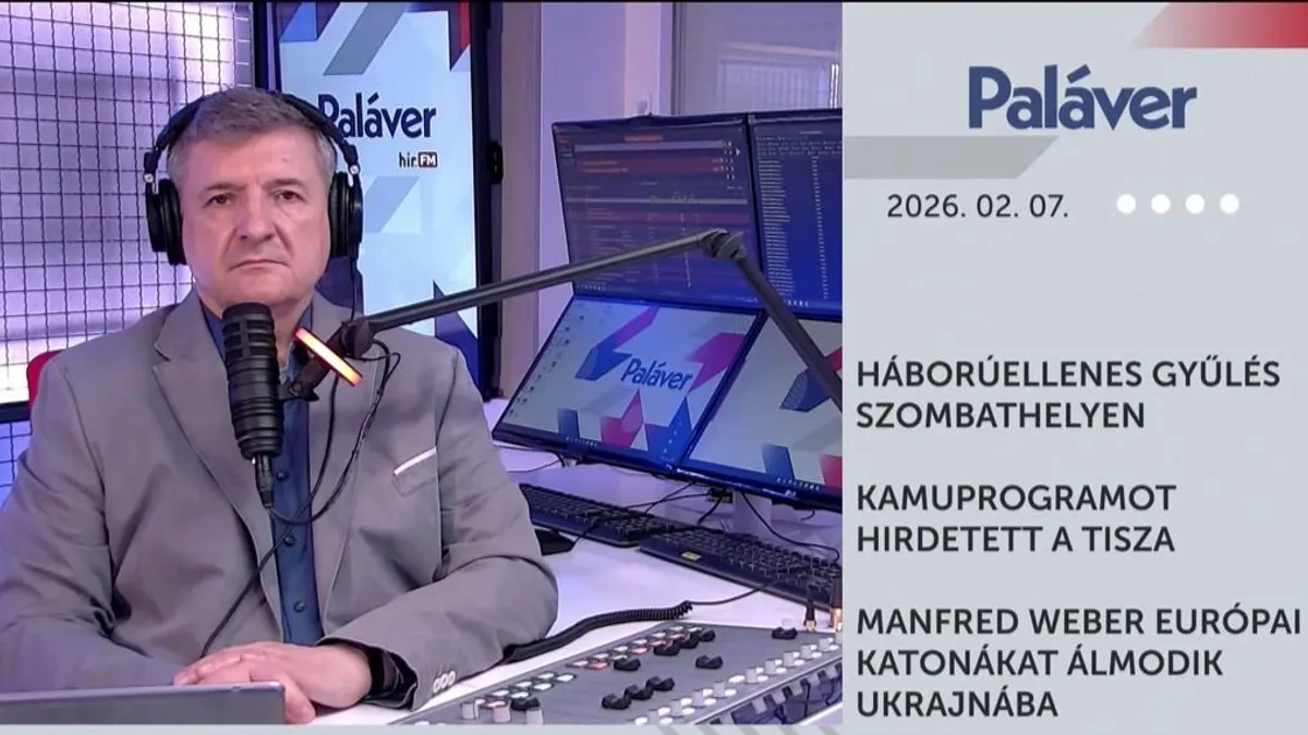 Háborúellenes Gyűlés Szombathelyen - Paláver