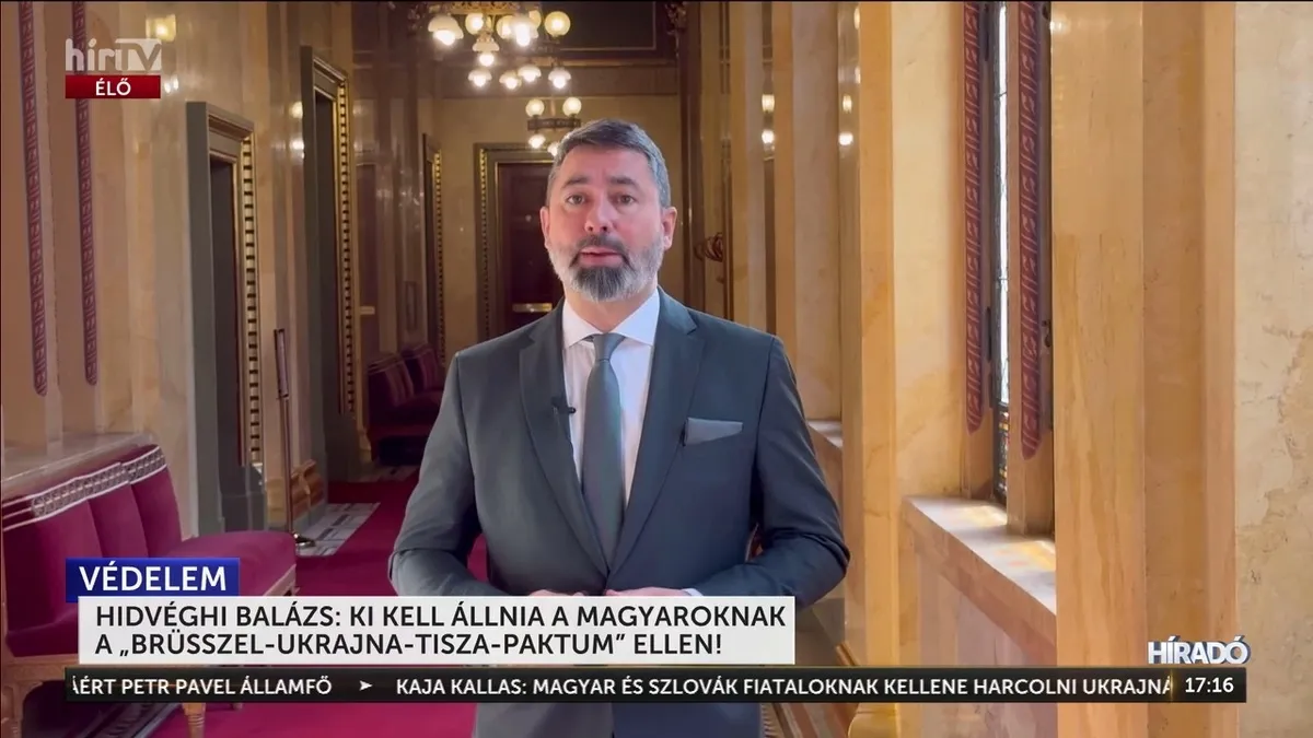 Hidvéghi Balázs elárulta, hogyan akarnak bábkormányt ültetni a nyakunkba