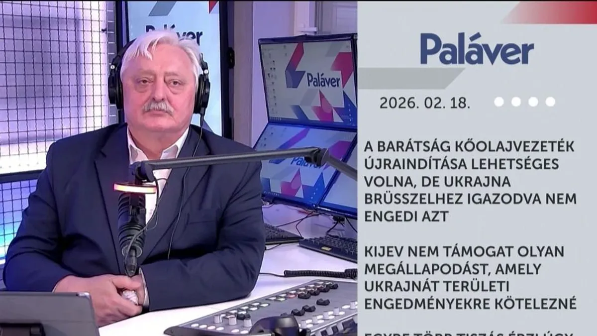 Paláver - Ukrajna szabotálja az energiaellátásunkat