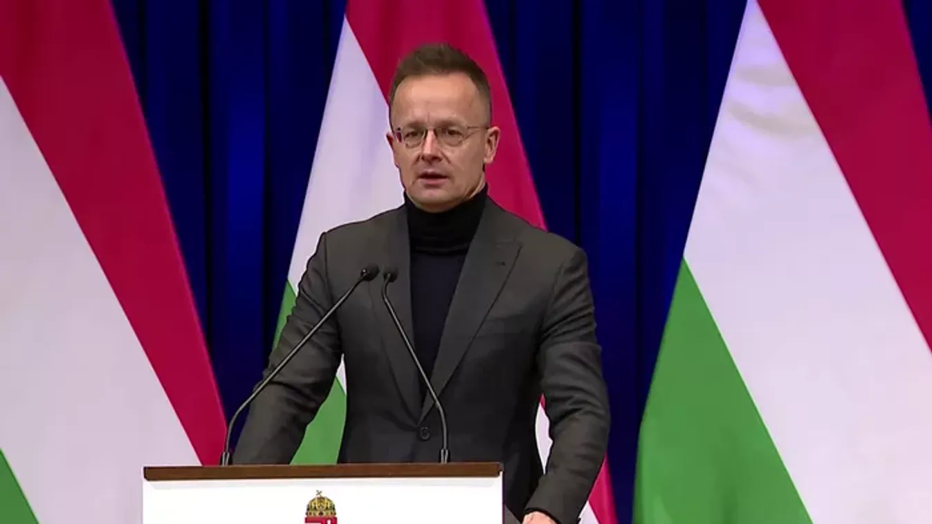 Szijjártó Péter: Ez egy egyértelmű ukrán politikai zsarolás