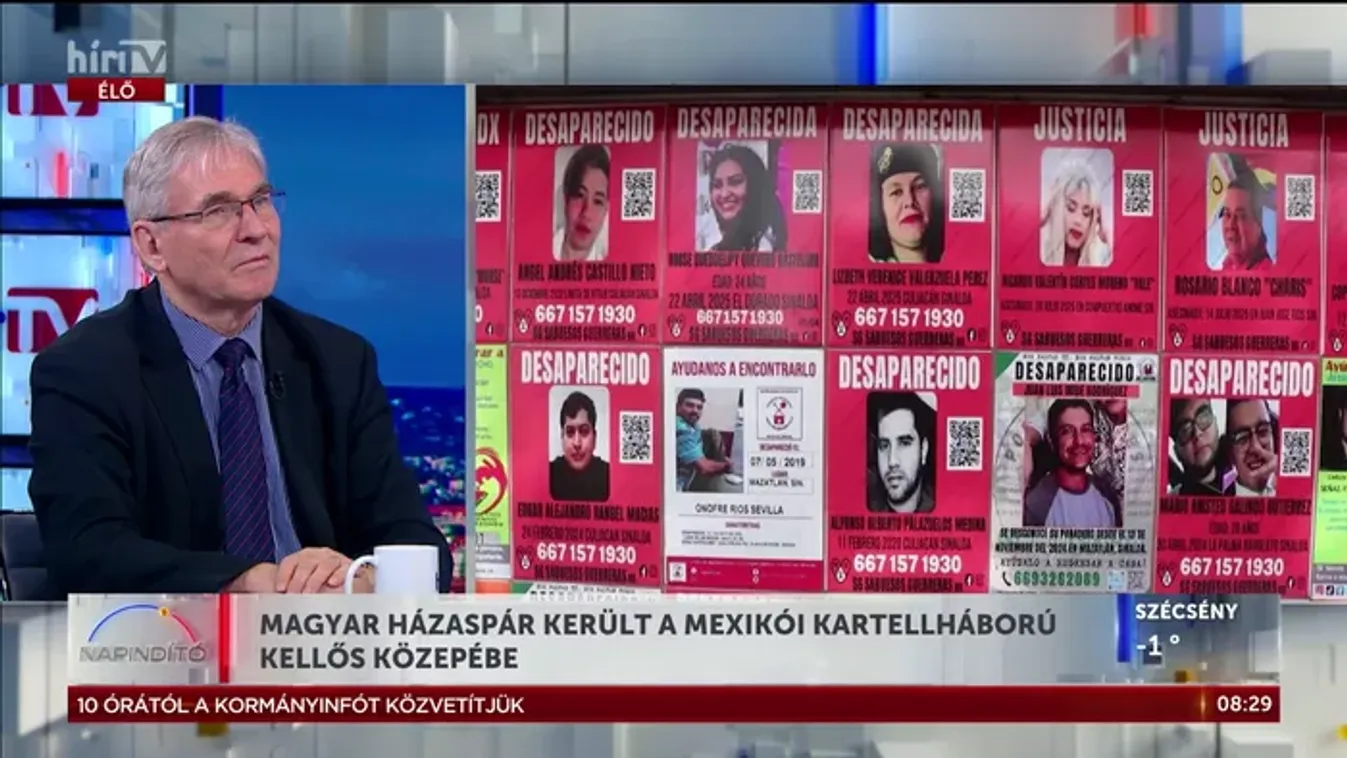 Magyar házaspár került a mexikói kartellháború kellős közepébe