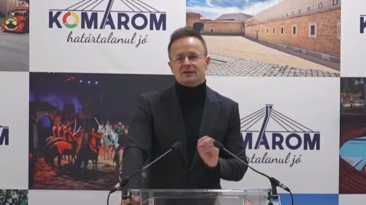 Szijjártó Péter: Komárom lesajnált, határ menti kisvárosból a magyar gazdaság egyik motorjává vált