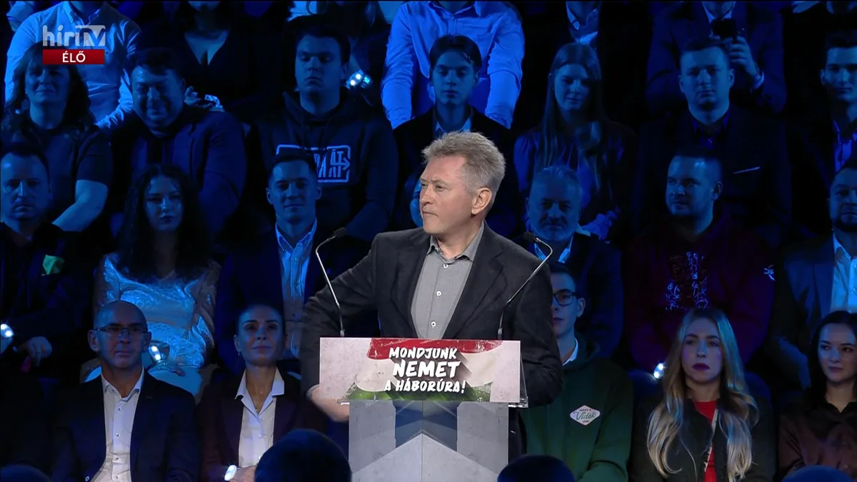 Bencsik János: a világ a békét szerető nemzedéké