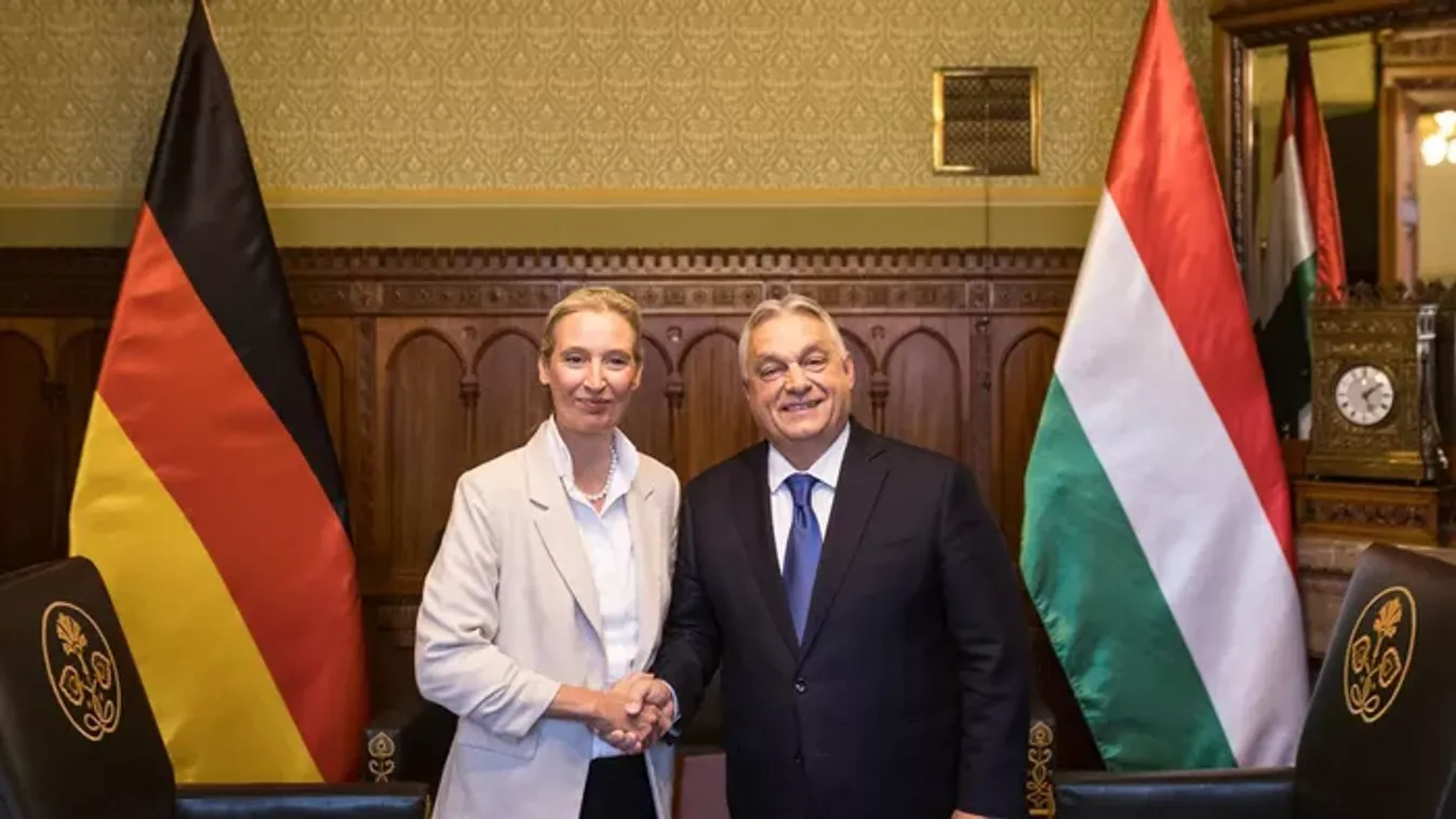 Alice Weidel magyarul üzente meg, hogy Orbán Viktor Európa utolsó reménye!