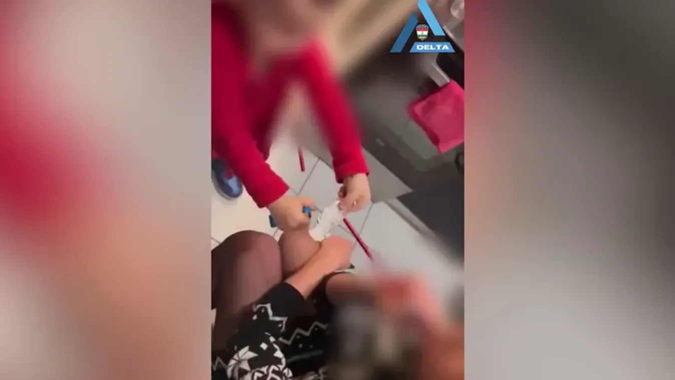 Sokkoló felvételek: kiskorúak mellett drogozott és dílerkedett az anya