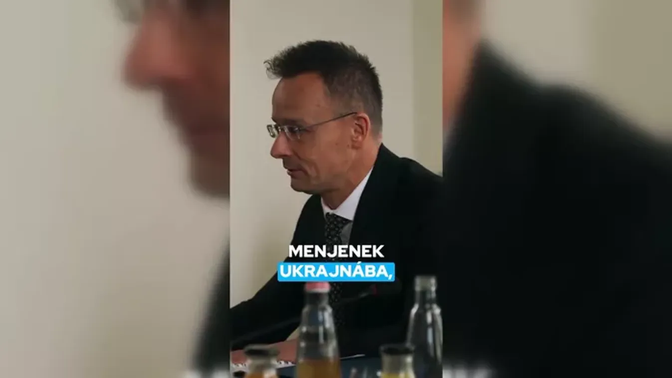 Szijjártó Péter: Brüsszel magyar katonákat küldene Ukrajnába