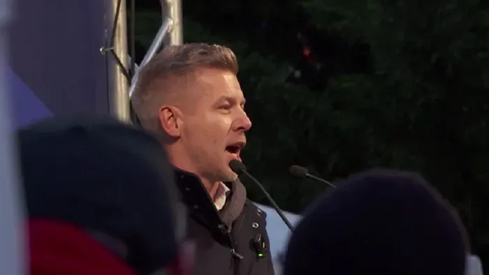 Éles kritikát kapott Magyar Péter a saját rendezvényén