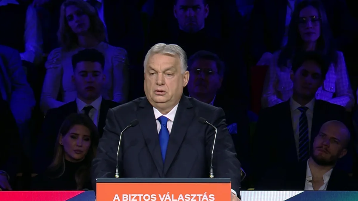 Emlékezetes hasonlattal élt Orbán Viktor az évértékelő beszédében