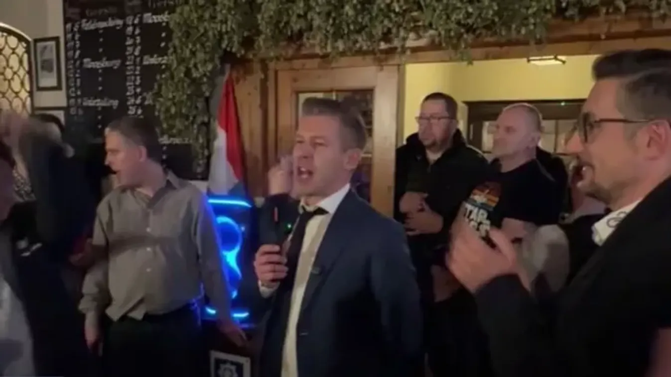 Ráhívták a rendőrséget Magyar Péterre Münchenben