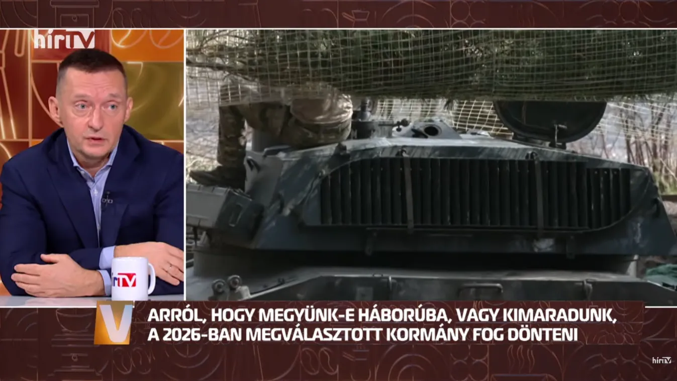 Rogán Antal a Vezércikk Caféban: Elindult a kampány, a tét a nemzeti szuverenitás Kép