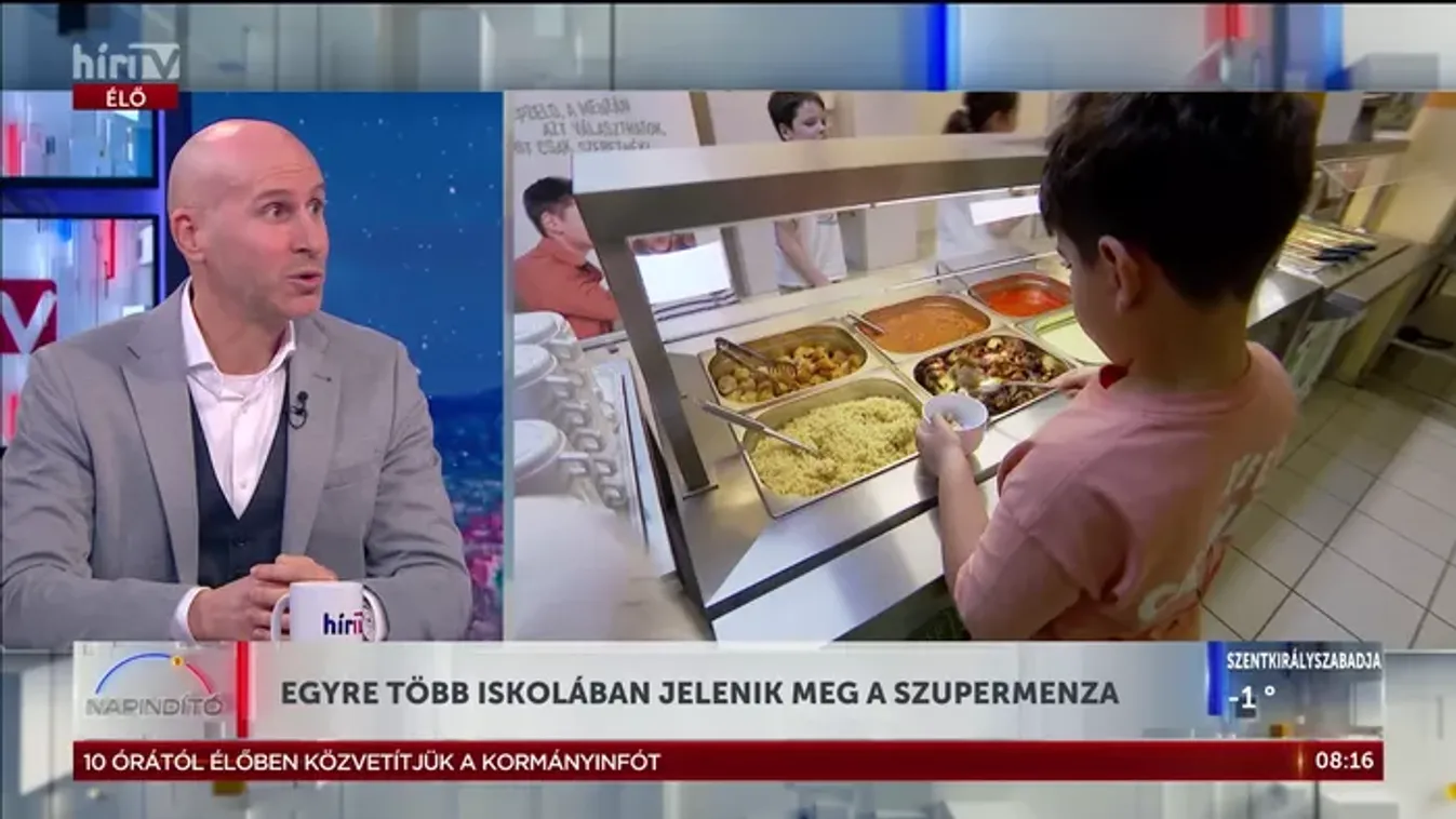 Egyre több iskolában jelenik meg a szupermenza