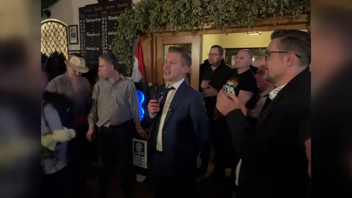 Őszinte lett - talán a bajor sörtől - Magyar Péter: lepaktált a Tisza a németekkel