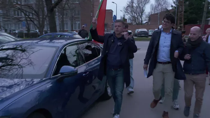 Focimeccsen készült botrányos fotó kavart vihart a Tisza Párt körül