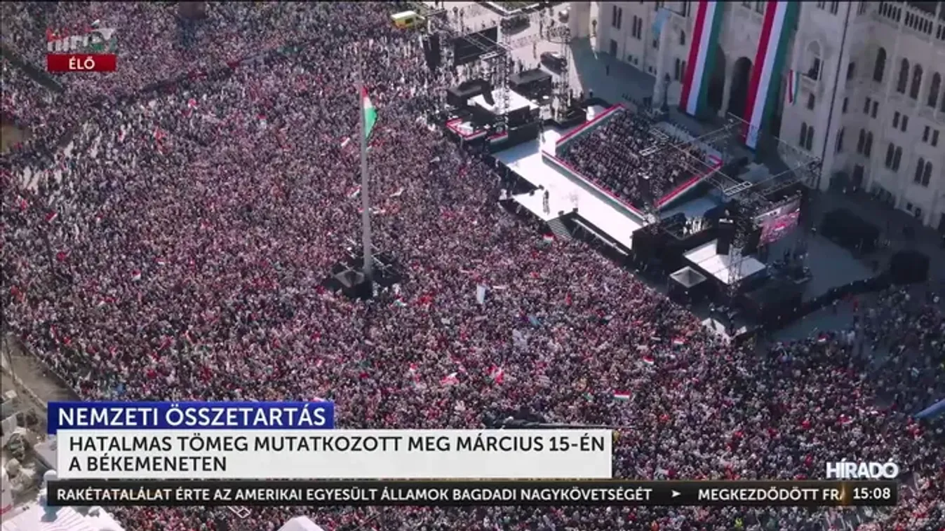 Megmozdult a nemzet: Képeken a történelmi léptékű Békemenet