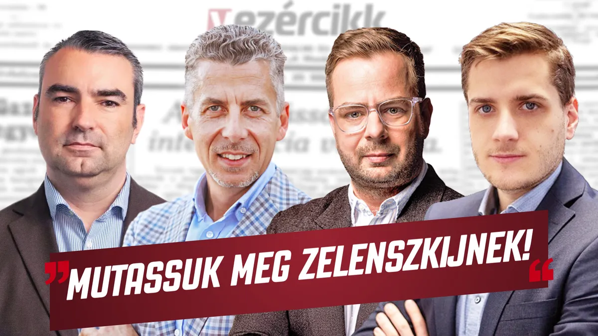 Orbán Viktor: mutassuk meg Zelenszkijnek, hogy Magyarországot nem lehet zsarolni és fenyegetni!