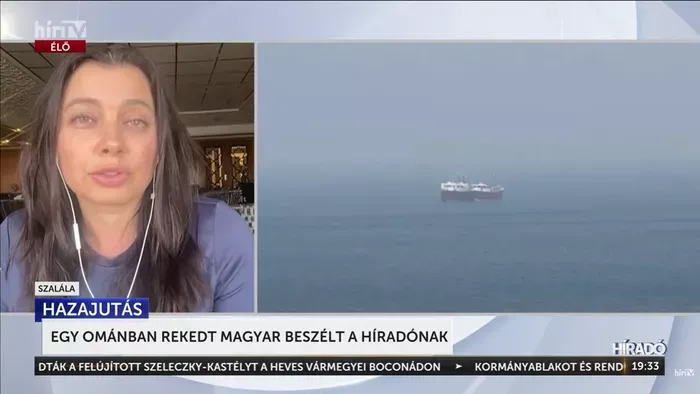 Áfra Marietta drámai beszámolója a Perzsa-öböl feletti zárlatról