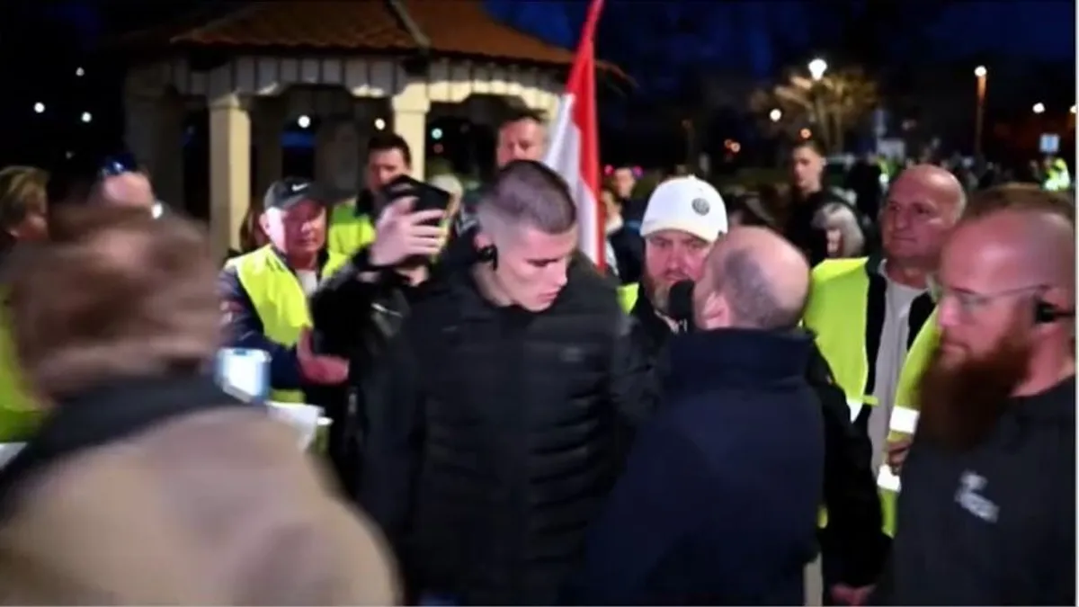 Egyre agresszívebben lépnek fel Magyar Péter testőrei a Tisza Párt rendezvényein