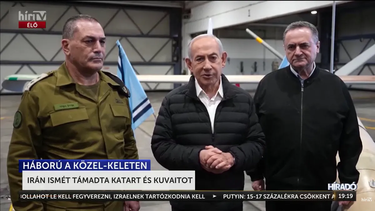 Netanjahu: Az amerikai-izraeli haderő összezúzza az iráni kormányzat gerincét