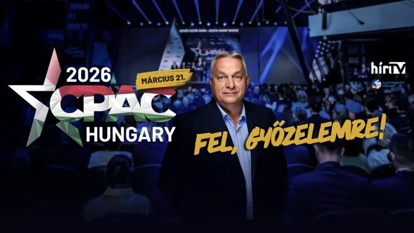 CPAC Hungary - Élő közvetítés a HírTV műsorán
