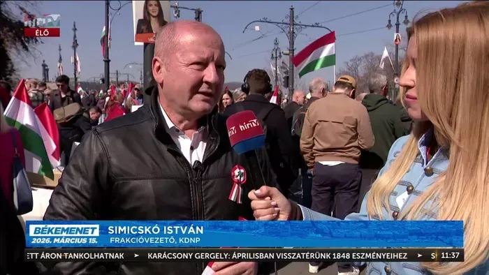 Simicskó István a Békemeneten: Meg kell védenünk hazánkat a külső fenyegetésektől