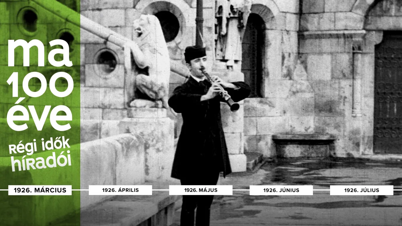 100 éves filmhíradóban látható a Vígszínház szenzációja