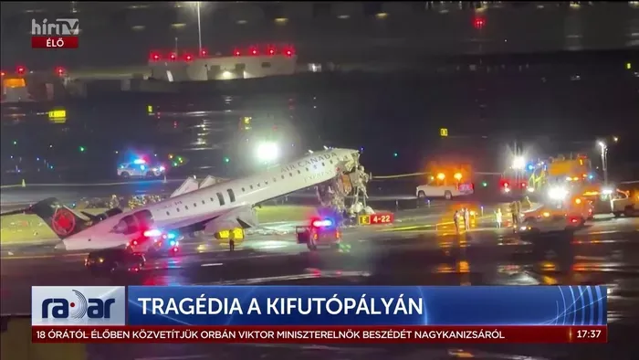 Káosz és halál: A repülőbaleset rávilágított az amerikai irányítás csődjére