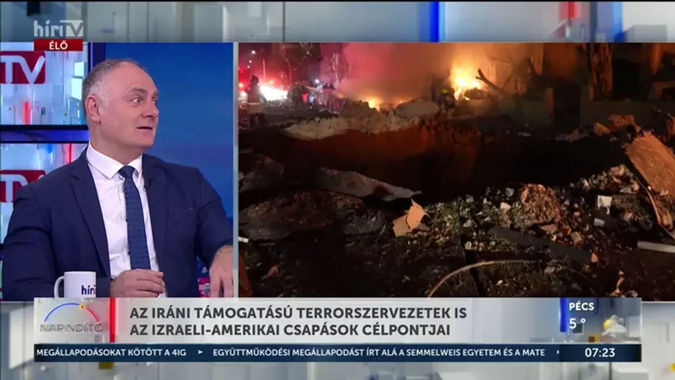 Irán Rijádban mért csapást, Amerika növeli a támadások számát