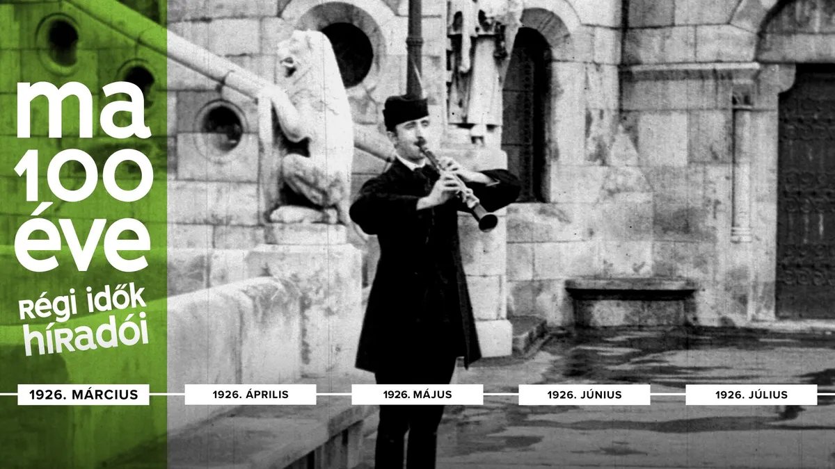 100 éves filmhíradóban látható a Vígszínház szenzációja