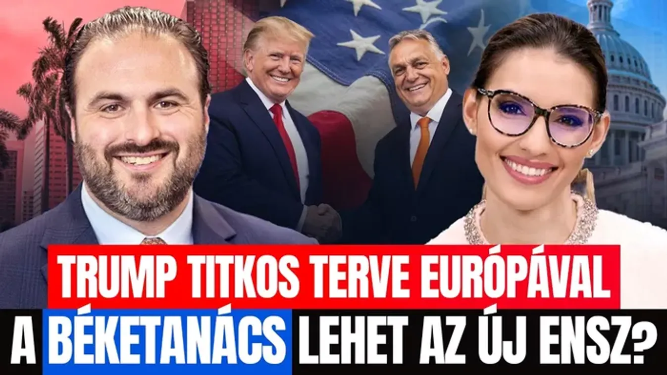 Trump magyar gyökerű szakértője Floridából a Trump–magyar szövetségről és a közel-keleti békéről