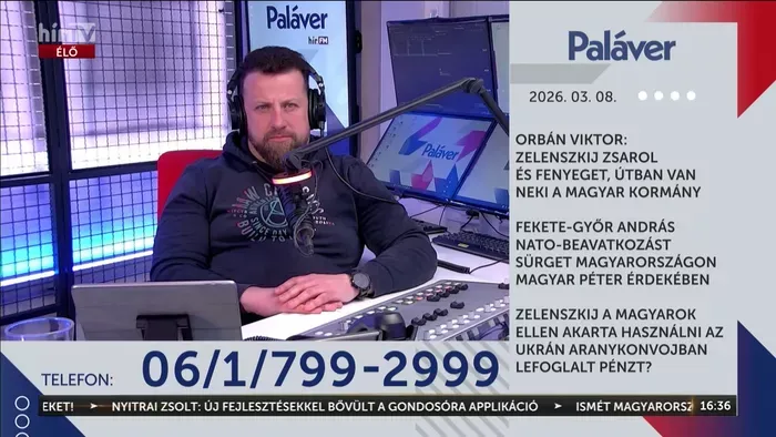 Orbán Viktor: Zelenszkij zsarol és fenyeget, útban van neki a magyar kormány