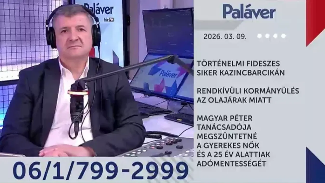 Paláver - Az adómentességnek beintene Magyar Péter tanácsadója