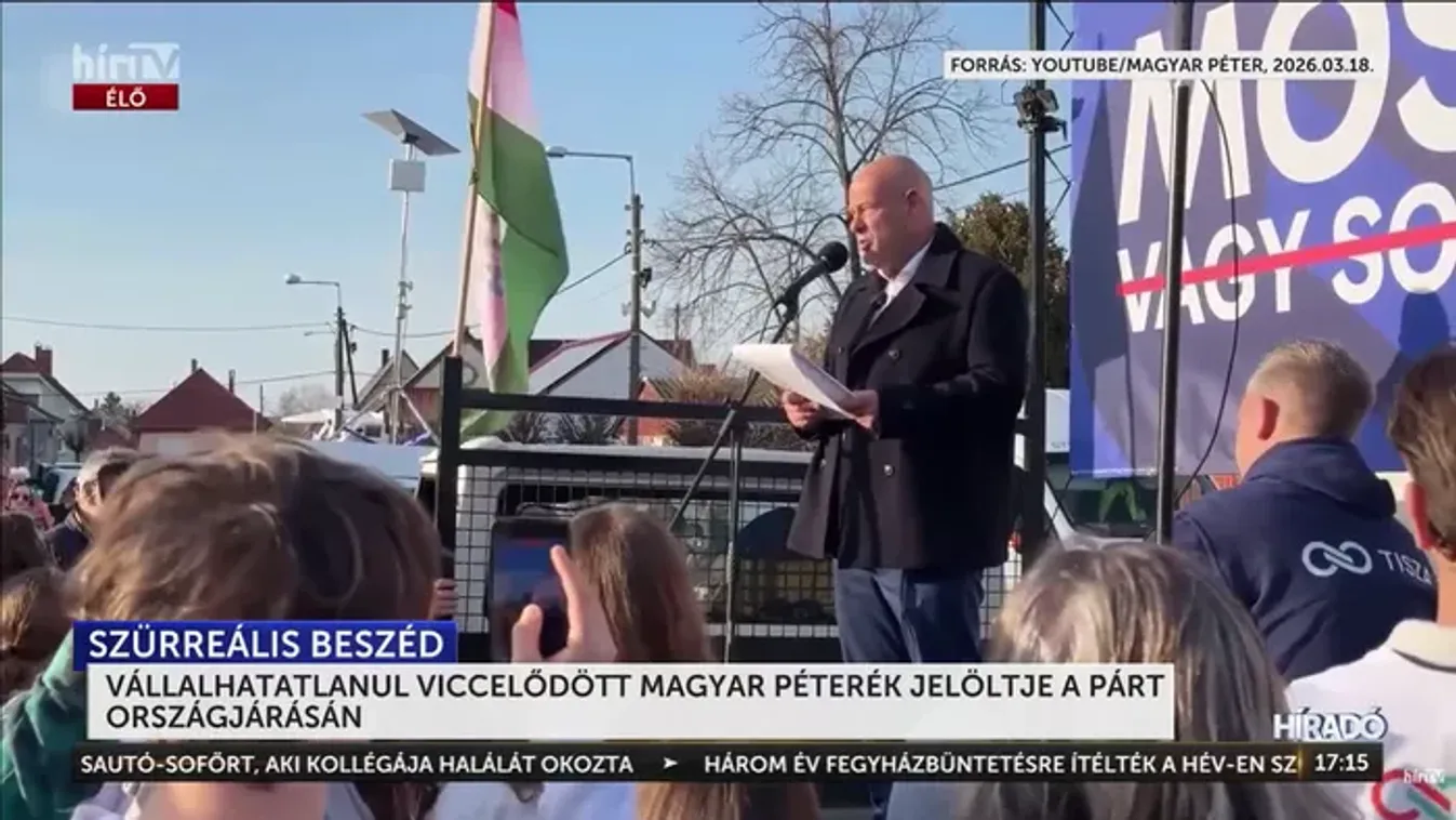 Éneklő kertész és gyomorforgató fantáziák: Magyar Péter jelöltje sokkolta a hallgatóságot