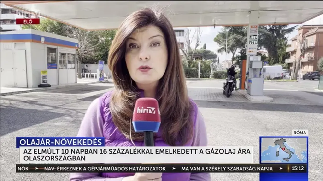 Egekben az üzemanyagárak! Olaszországban már a 2 eurót karcolja a gázolaj literje