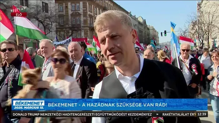 „Nincs más utunk, csak a magyar út!” Szatmáry Kristóf drámai szavai a Békemenet sűrűjéből