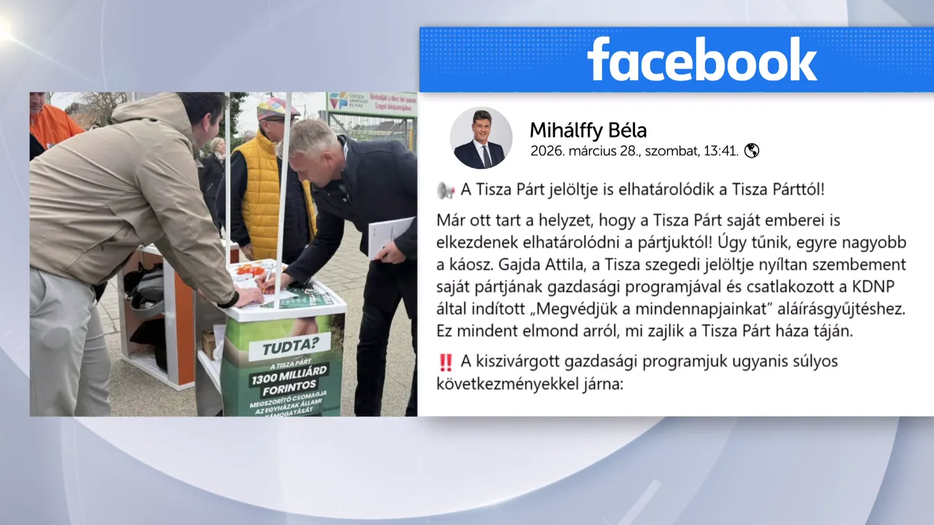 Zavar a gépezetben? A KDNP-nek írt alá a Tisza Párt szegedi jelöltje