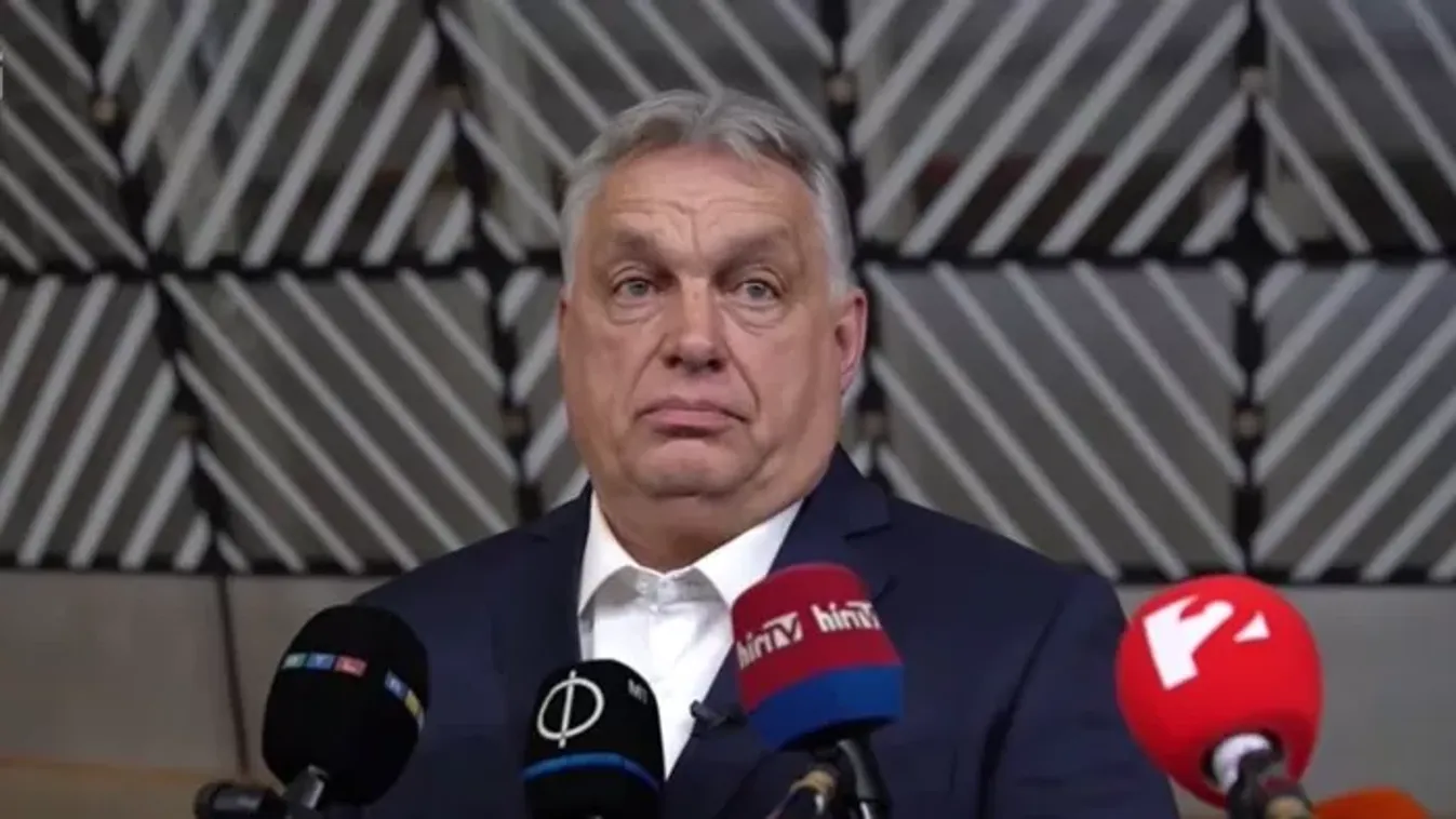 "Nem voltak boldogok" - Orbán Viktor rendkívüli sajtótájékoztatója Brüsszelben