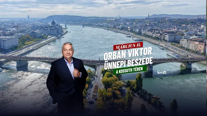 Nézze nálunk! Békemenet és Orbán Viktor március 15-i beszéde élő közvetítésben a HírTV-n