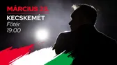 Orbán Viktor ma este Kecskeméten indítja újabb országjárását
