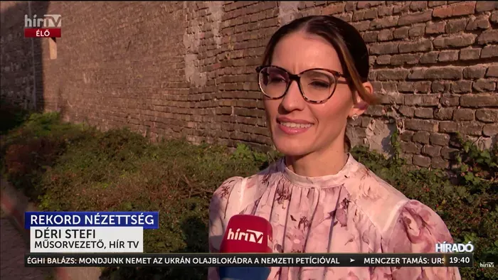 Déri Stefi és a győztes stáb sikere