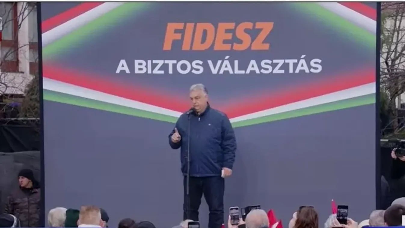 Orbán Viktor országjárása Veszprémben folytatódott