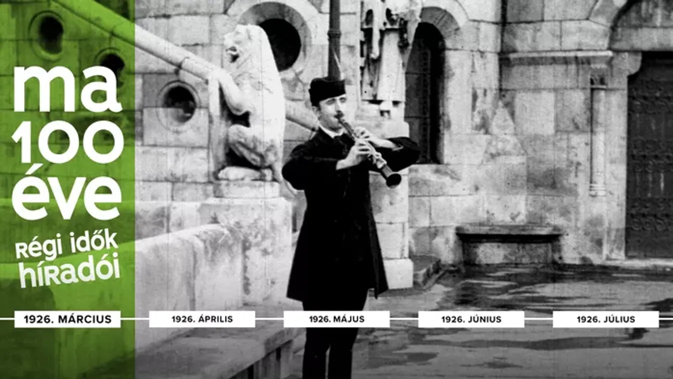 100 éves filmhíradóban látható a Vígszínház szenzációja