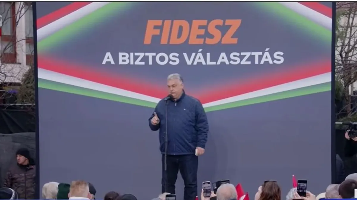 Orbán Viktor országjárása Veszprémben folytatódott