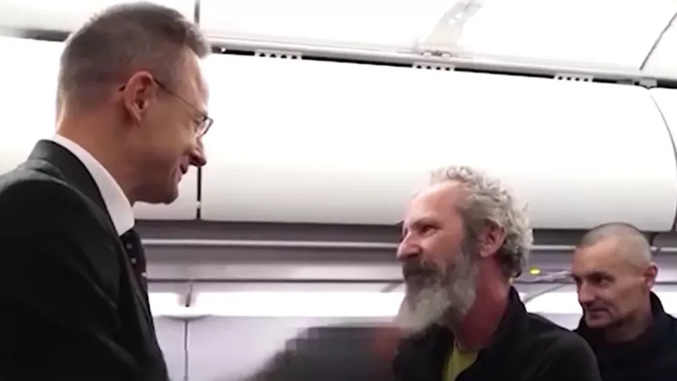 Szijjártó Péter szerint sokkal jobb a kiszabadult foglyoknak, ha nem mennek vissza Ukrajnába